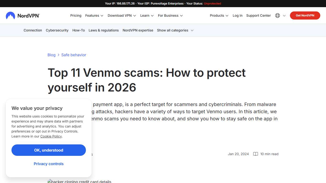 How to avoid Venmo scams in 2026 | NordVPN