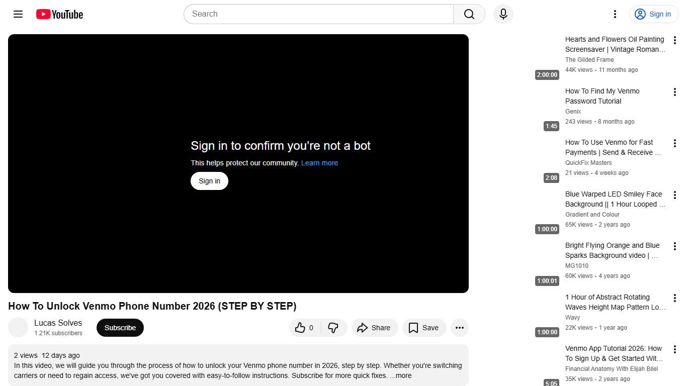 How To Unlock Venmo Phone Number 2026 (STEP BY STEP) - YouTube